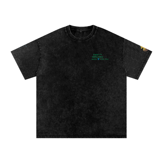 Acid Wash Oversize T-Shirt - 250 GSM