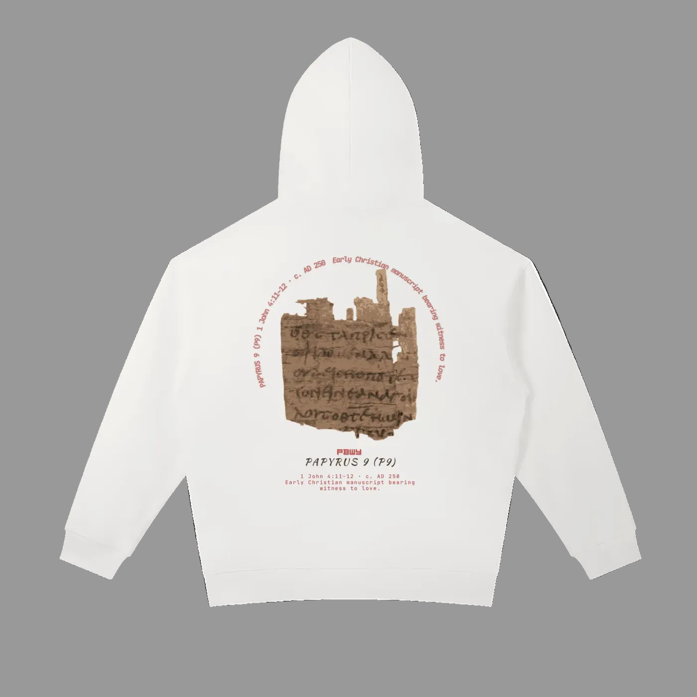 "Believe” Papyrus P9 Heavyweight Hoodie