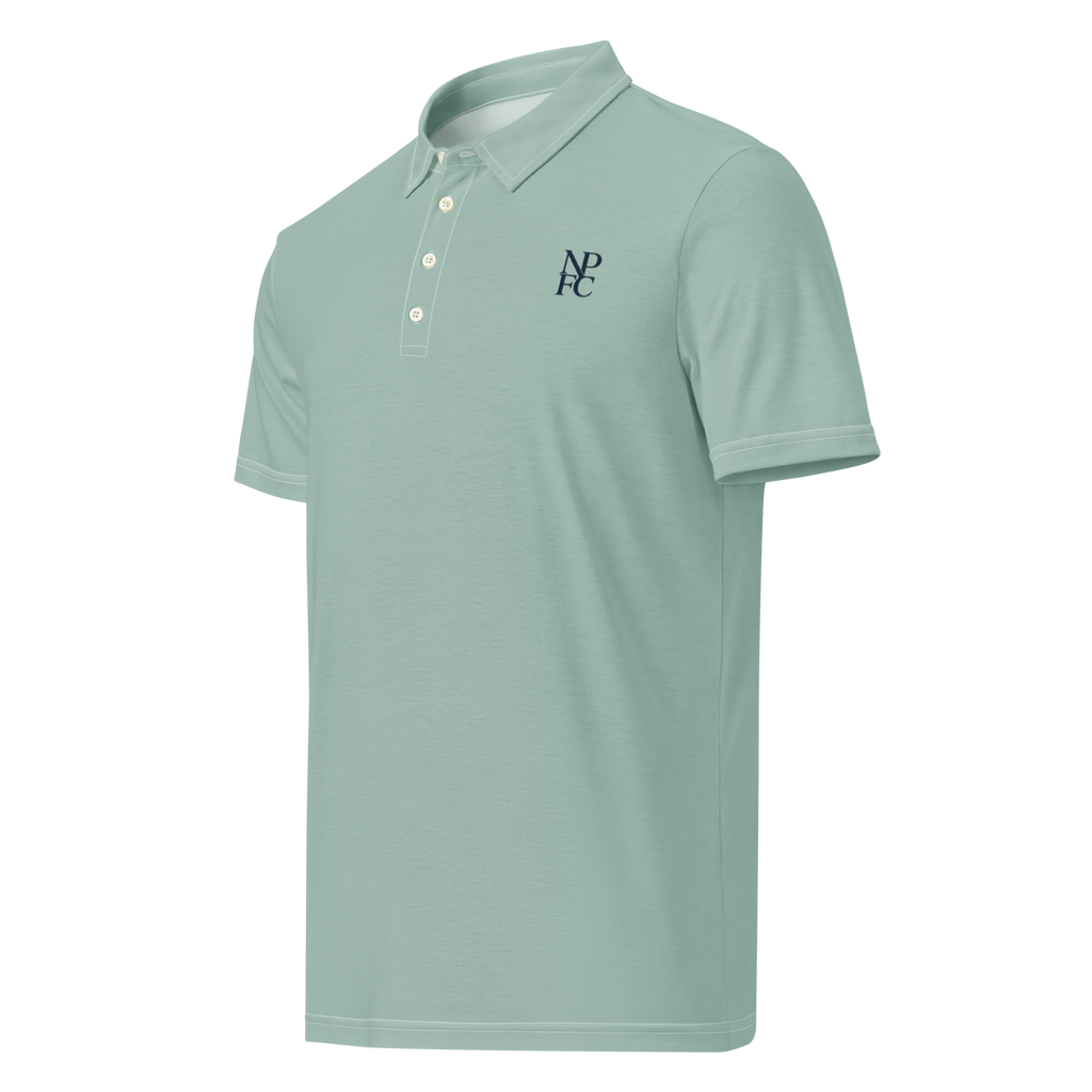 PBWY™ No Parade F.C. — Club Polo Sea Green