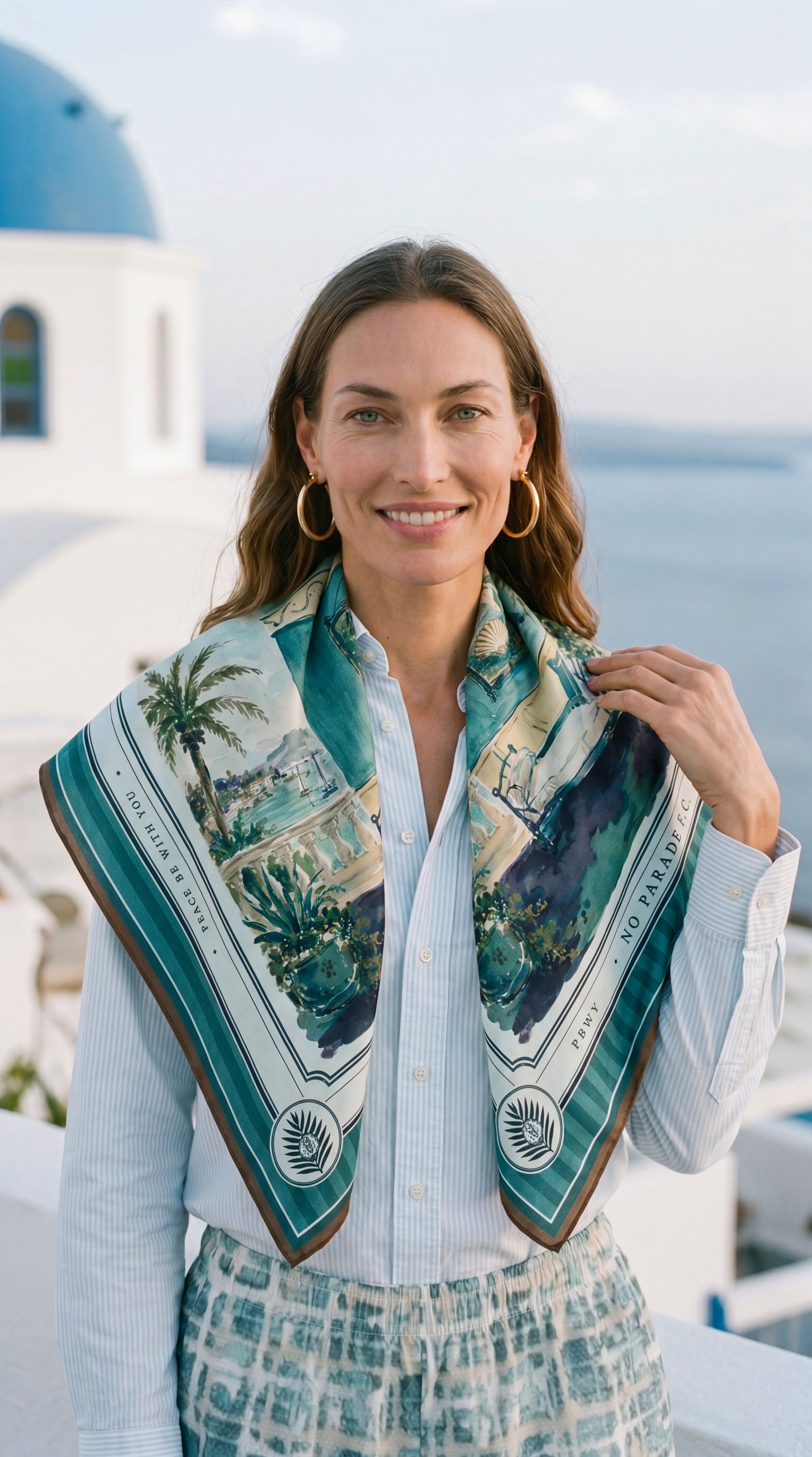 PBWY™ Resort — Marina Art I Silk Foulard