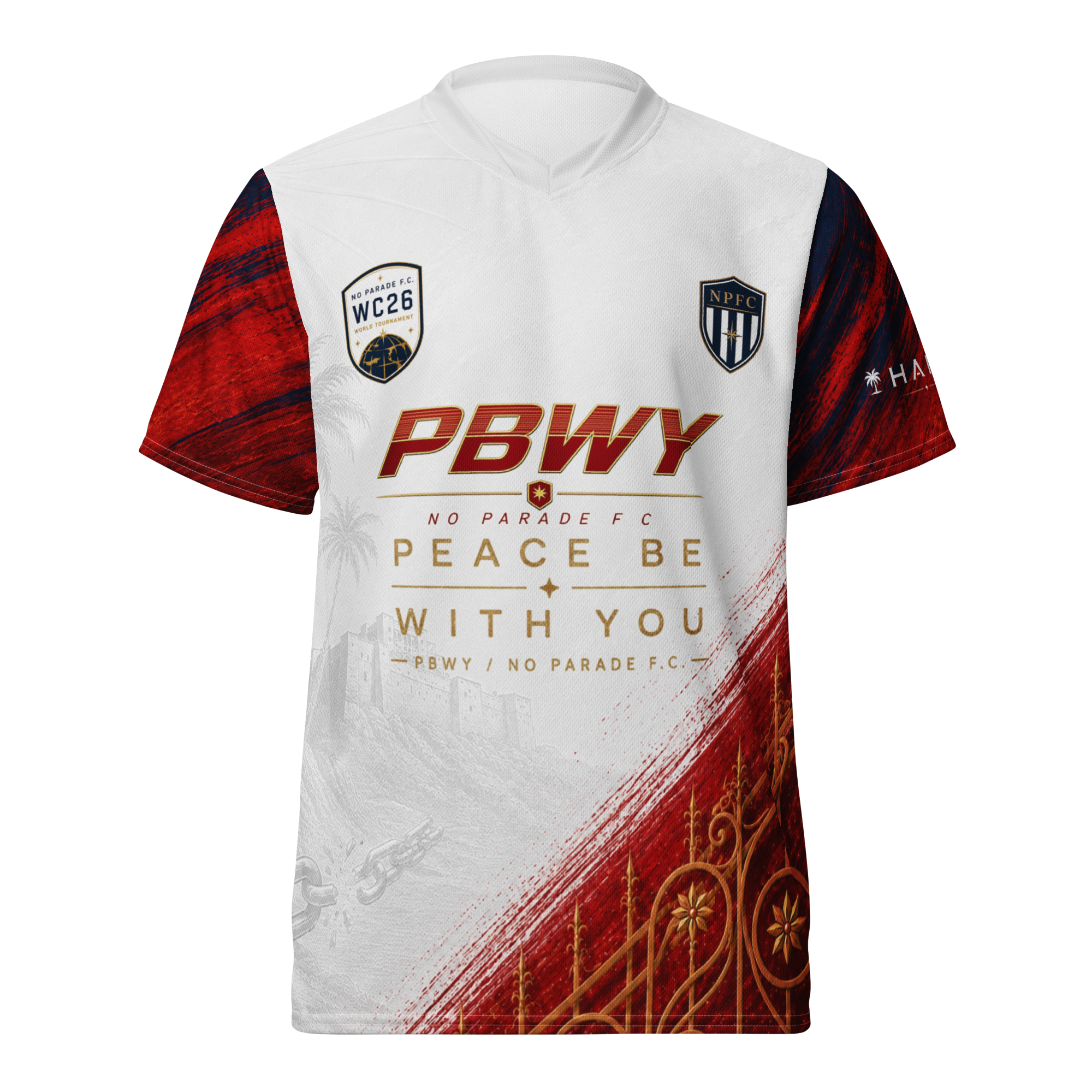 PBWY™ No Parade F.C. — Haiti Home Jersey