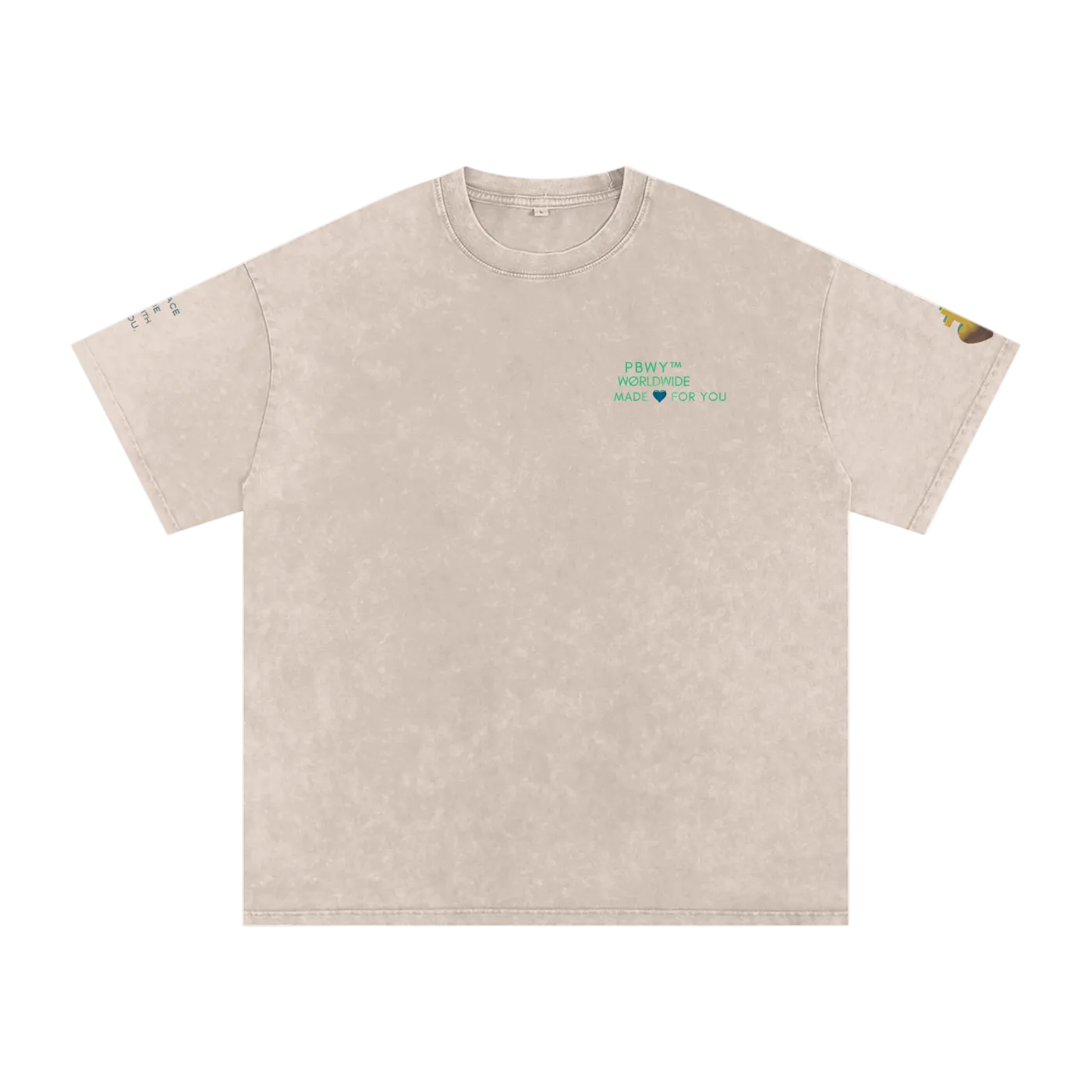 Essential Acid Wash Oversize T-Shirt - 250 GSM