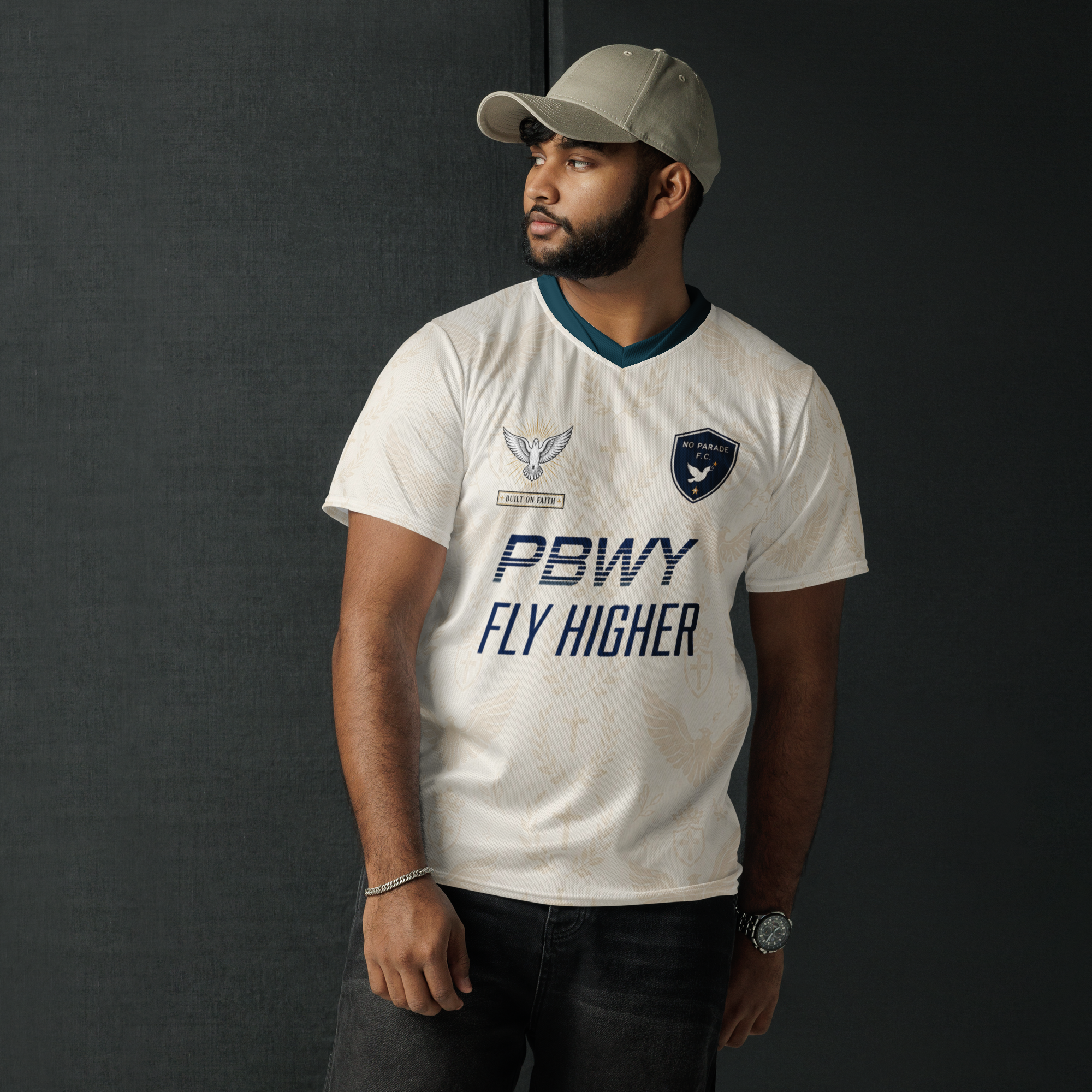 PBWY "Ivory Monaco” No Parade F.C. Jersey