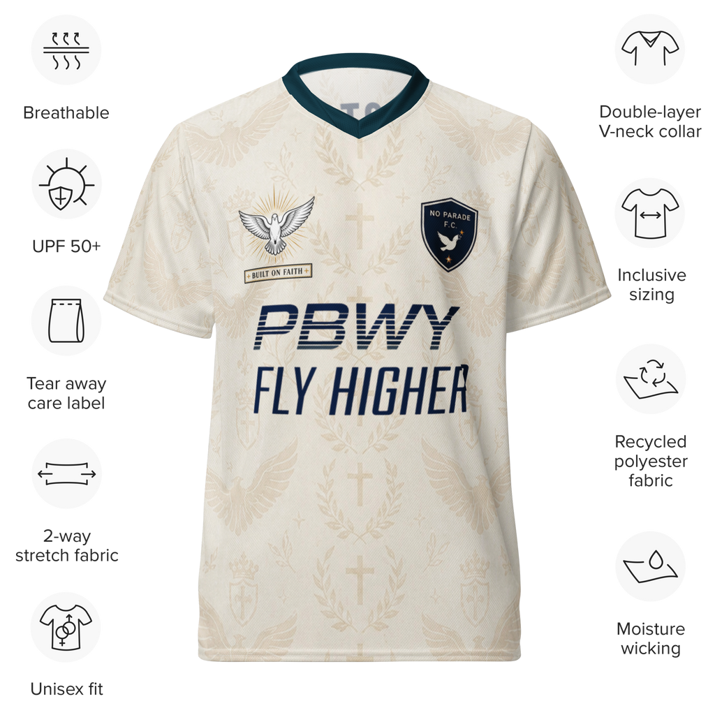 PBWY "Ivory Monaco” No Parade F.C. Jersey
