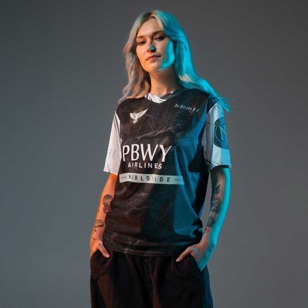 PBWY No Parade F.C. Jersey — Creation Edition Dark