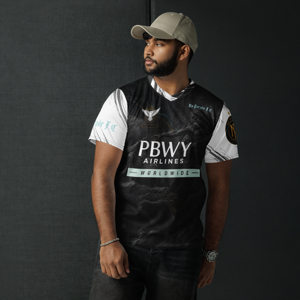 PBWY No Parade F.C. Jersey — Creation Edition Dark