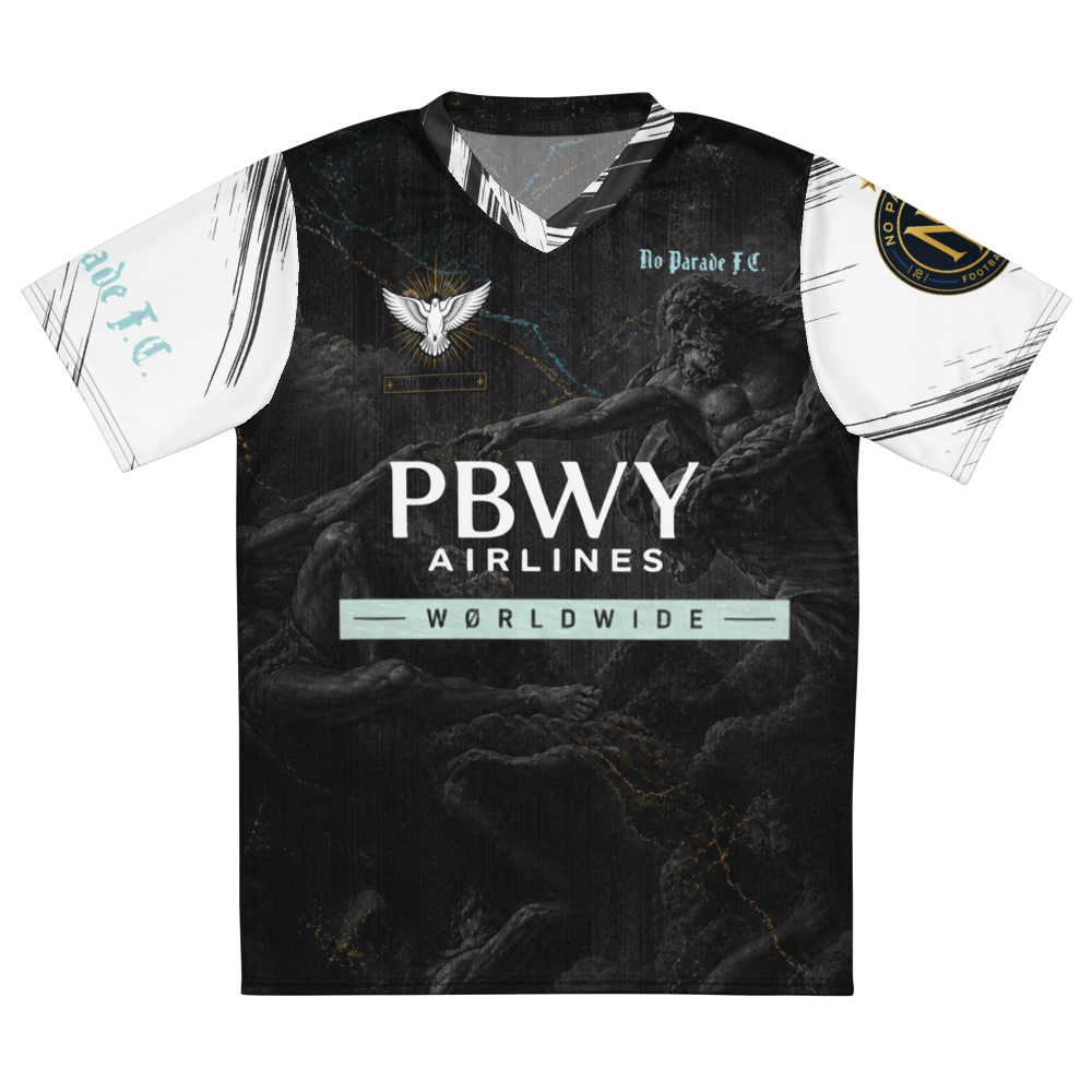 PBWY No Parade F.C. Jersey — Creation Edition Dark