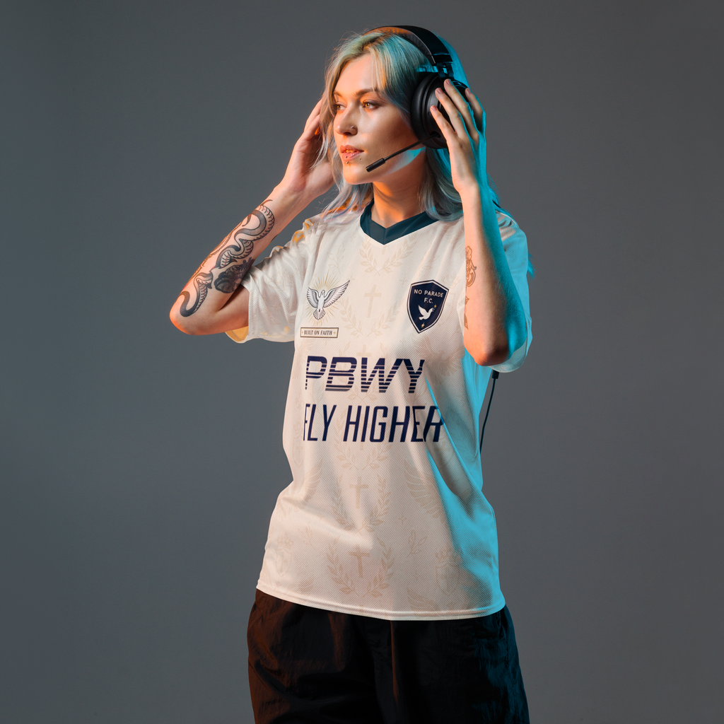 PBWY "Ivory Monaco” No Parade F.C. Jersey
